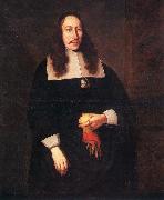 unknow artist Portrait in oil from the year 1664 by the german painter Franz Wulfhagen Germany oil painting artist